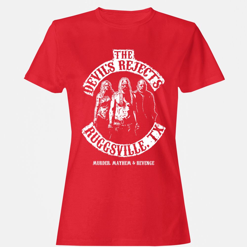 Women's T-Shirt - QWDD8THP - Red - 13