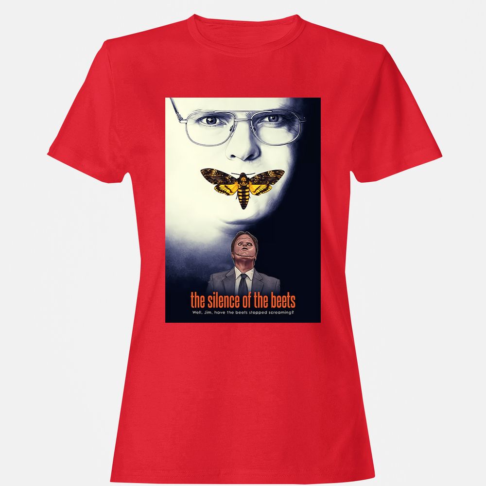 Women's T-Shirt - SQ4J6FU2 - Red - 13