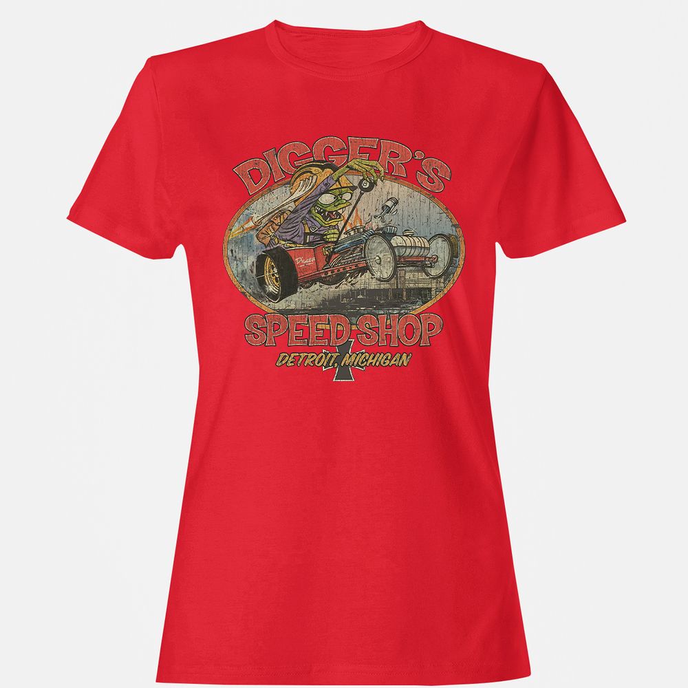 Digger's Speed Shop 1967 - Red - 13