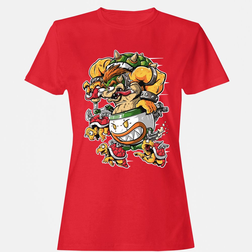Women's T-Shirt - 4EQMYARK - Red - 13