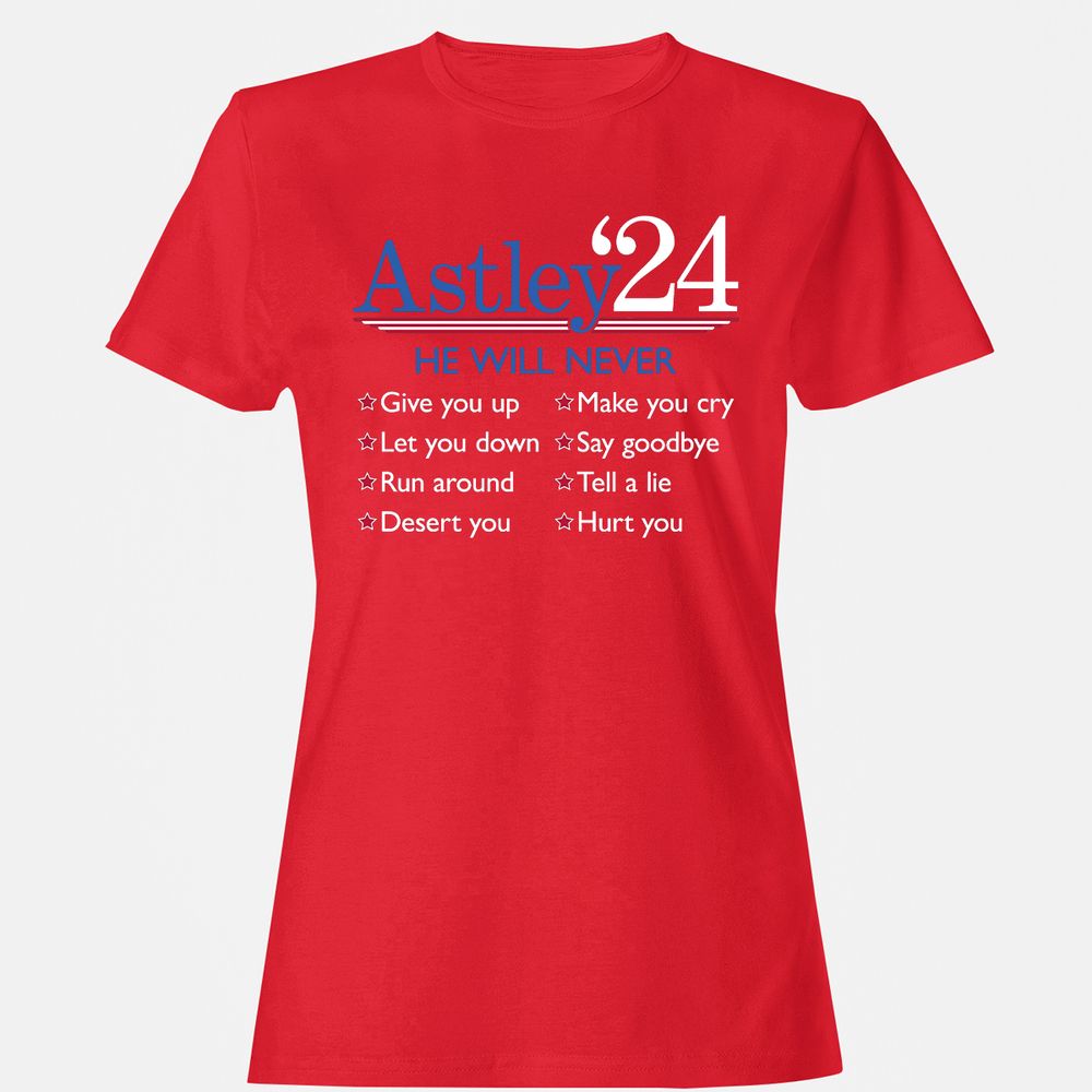 Women's T-Shirt - 6ZD4BKN4 - Red - 13