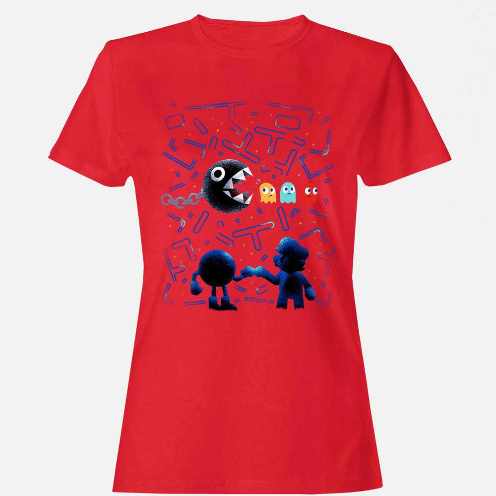 Women's T-Shirt - W1PSVKFV - Red - 13