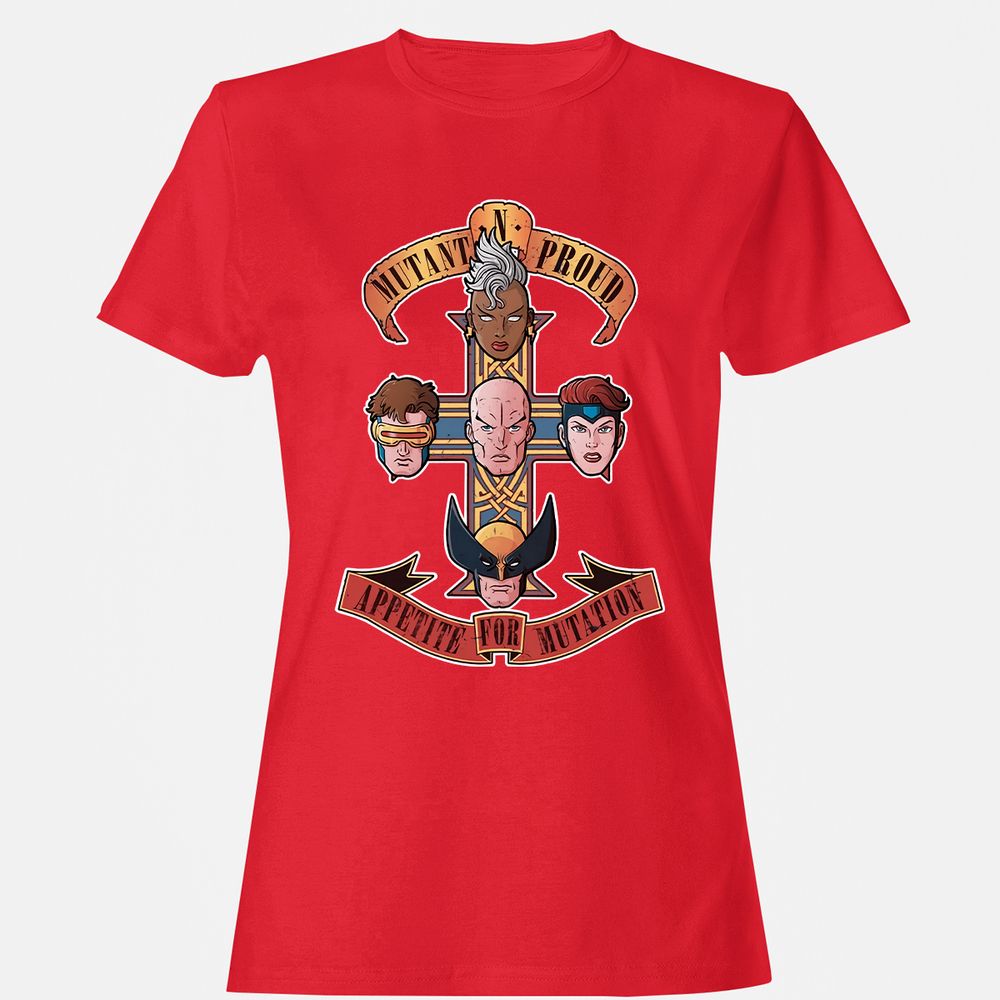 Women's T-Shirt - LBP1YRN6 - Red - 13