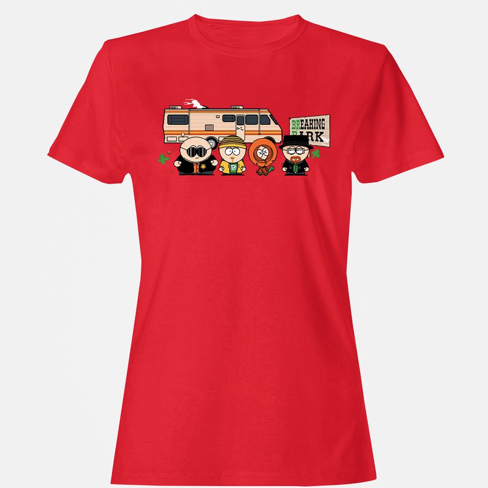 Women's T-Shirt - KMZTK5Q7 - Red - 13