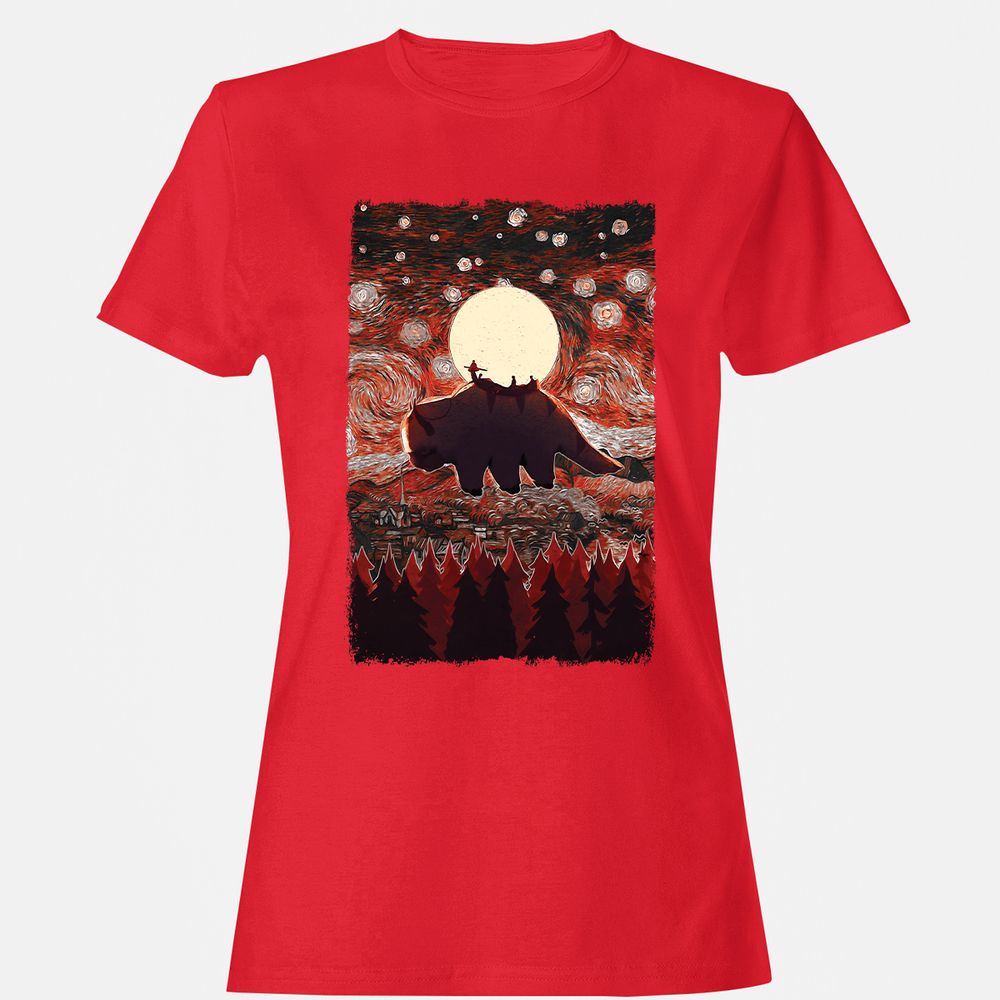 Women's T-Shirt - HL9EMQRA - Red - 13