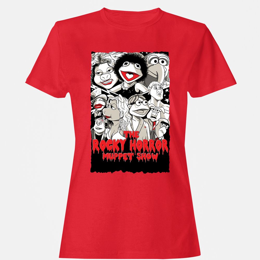 Women's T-Shirt - VLD7RWGZ - Red - 13