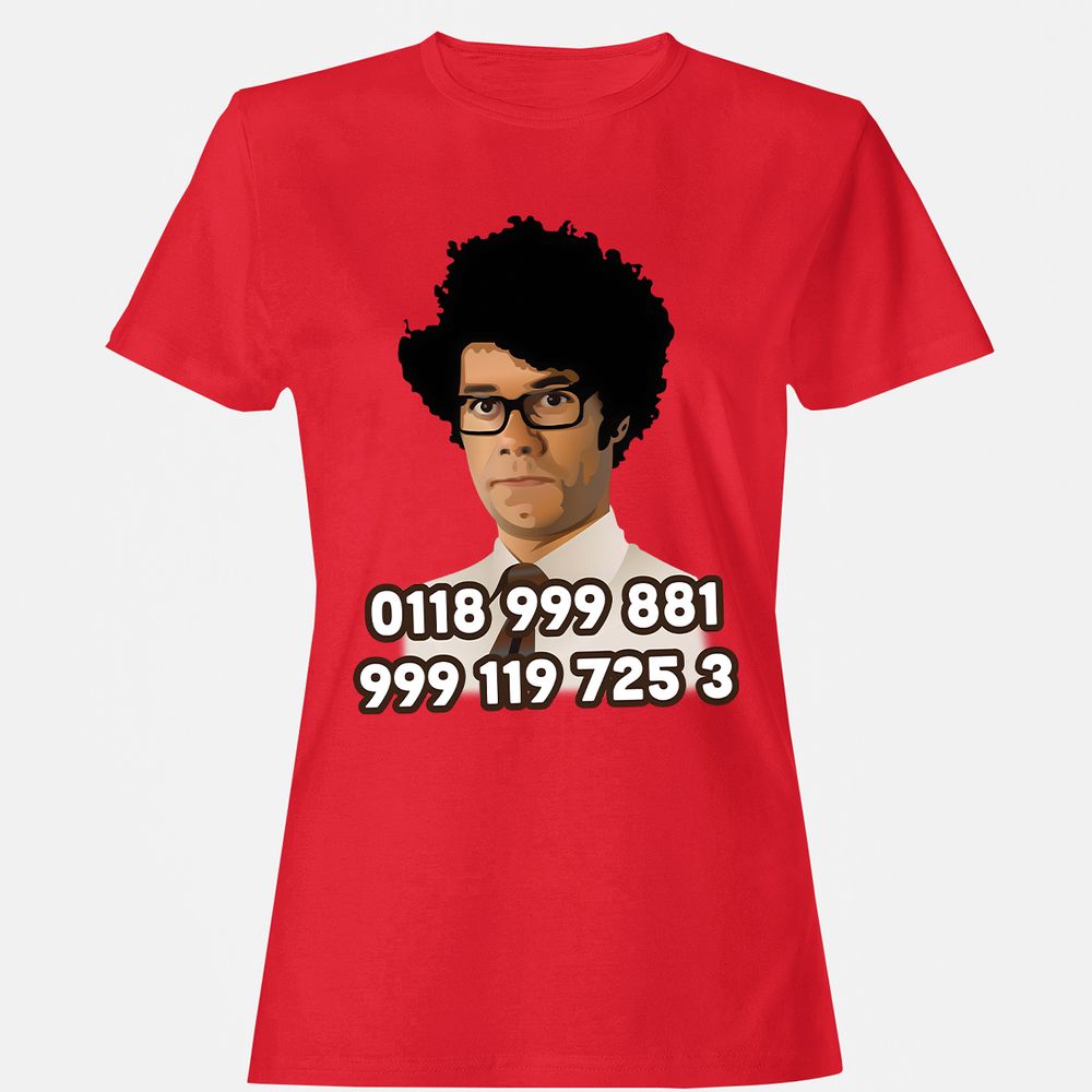 Women's T-Shirt - T8KE3ZPX - Red - 13
