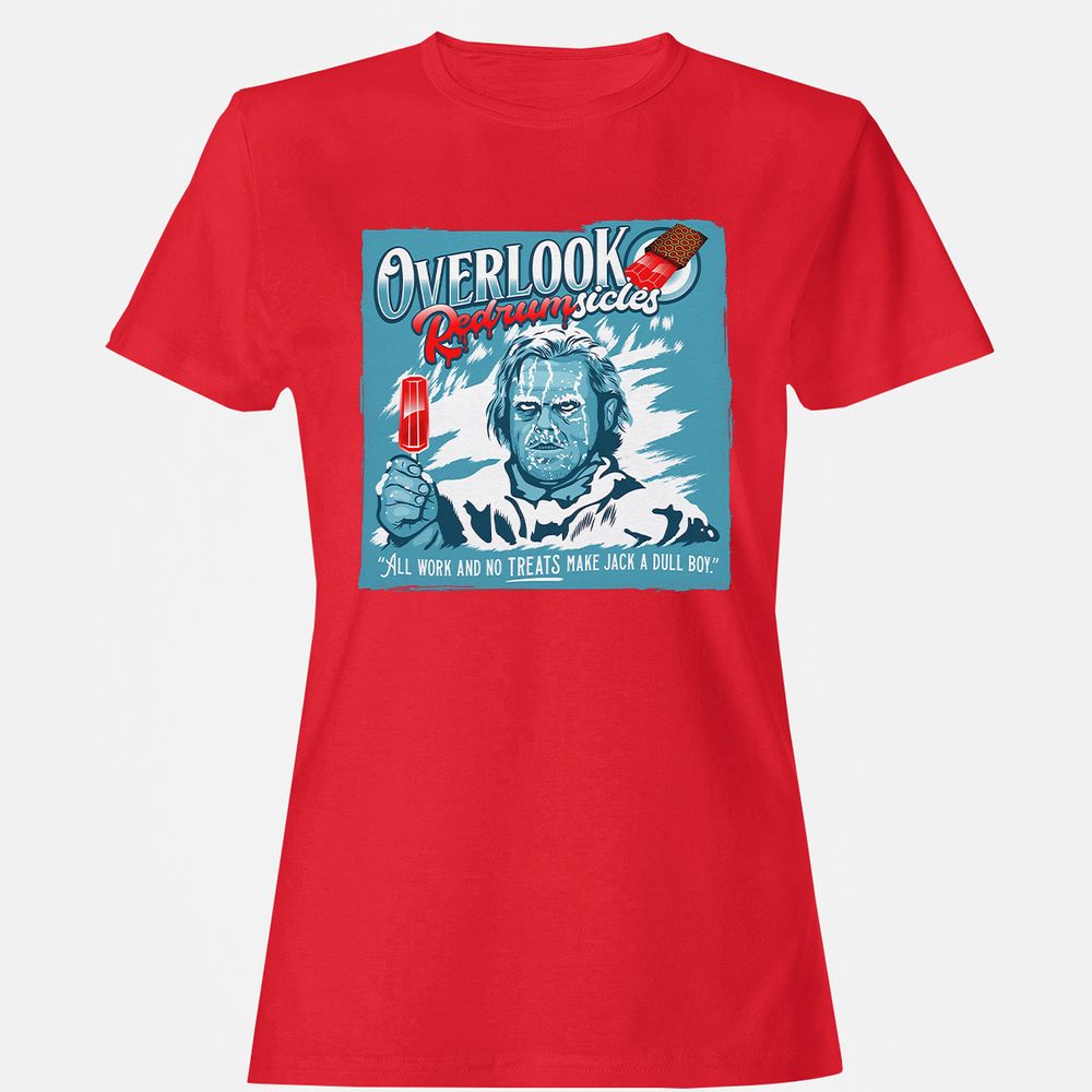 Women's T-Shirt - HZZSJ6LD - Red - 13
