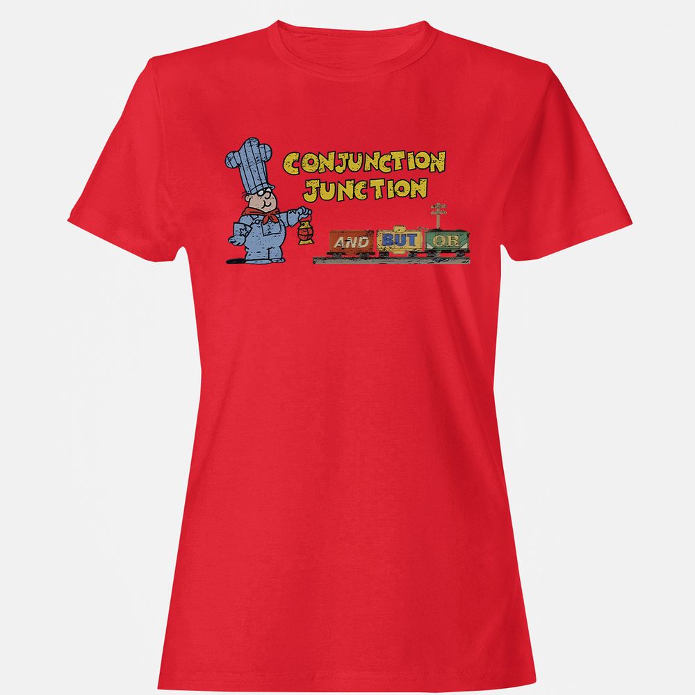 Women's T-Shirt - 9BH9CDU5 - Red - 13