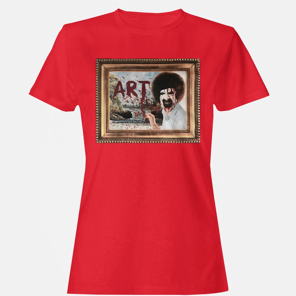 Women's T-Shirt - 2FWMCKTR - Red - 13