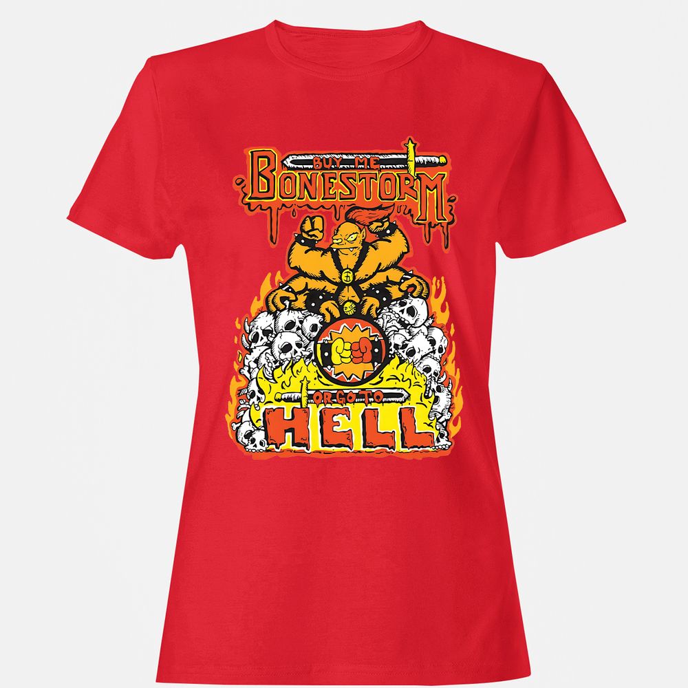Women's T-Shirt - 4N5JTKQW - Red - 13
