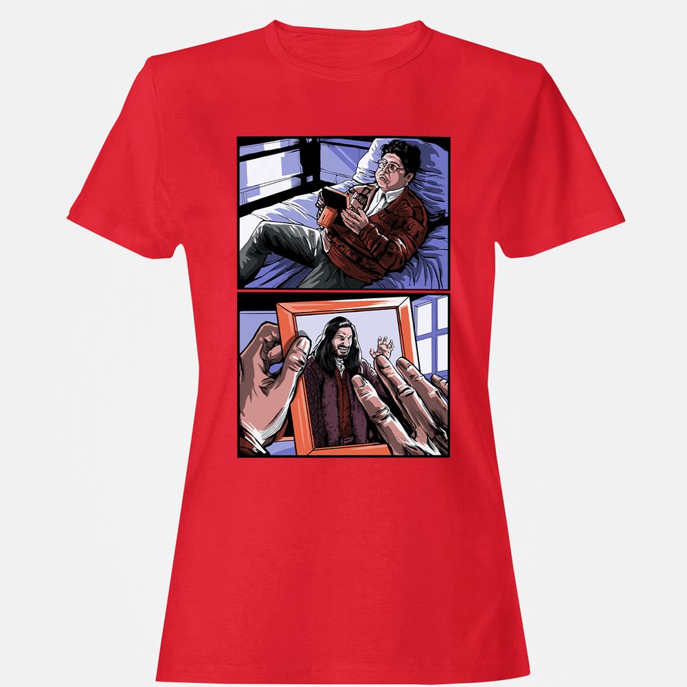 Women's T-Shirt - F28EVGZK - Red - 13