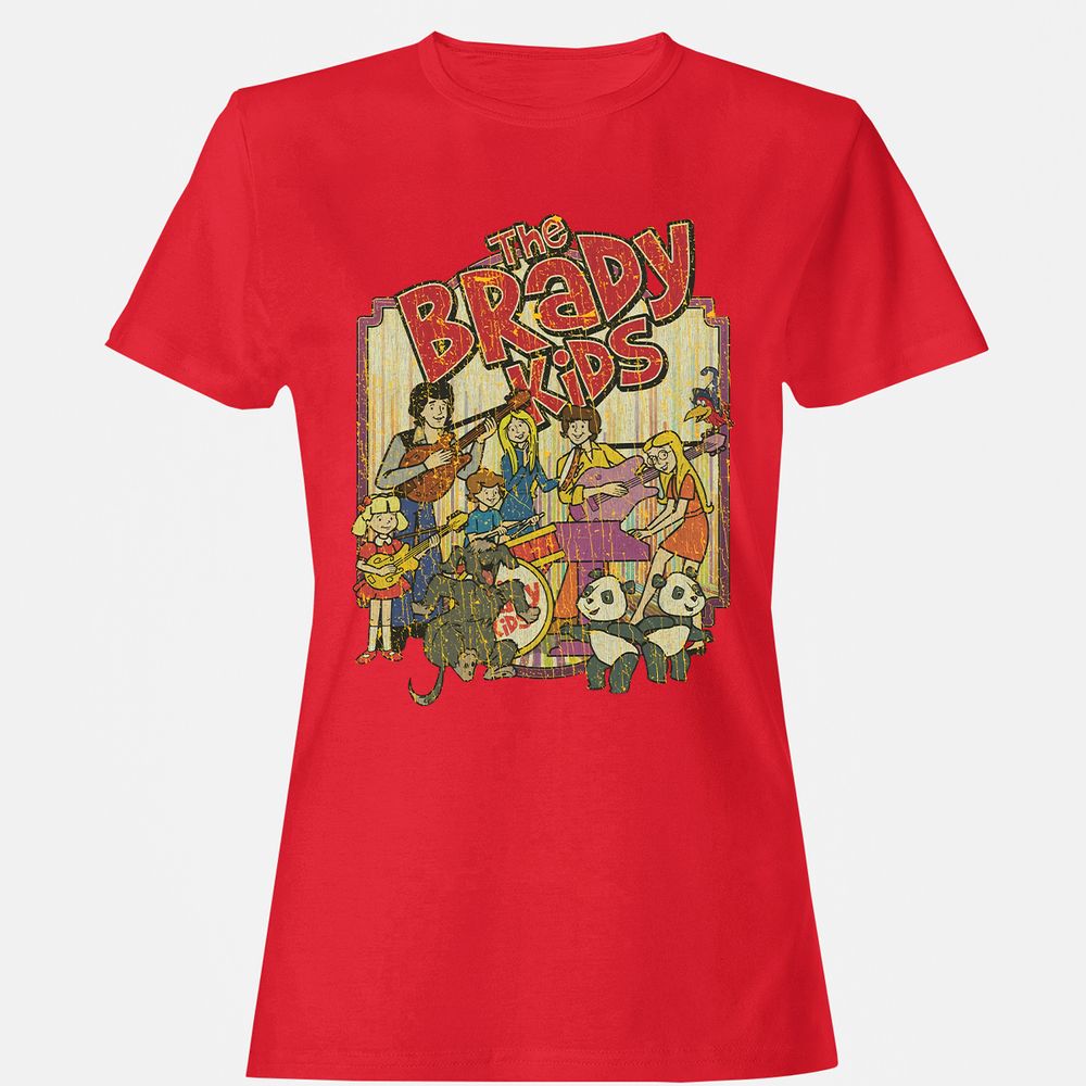 Women's T-Shirt - J6FJMSNU - Red - 13