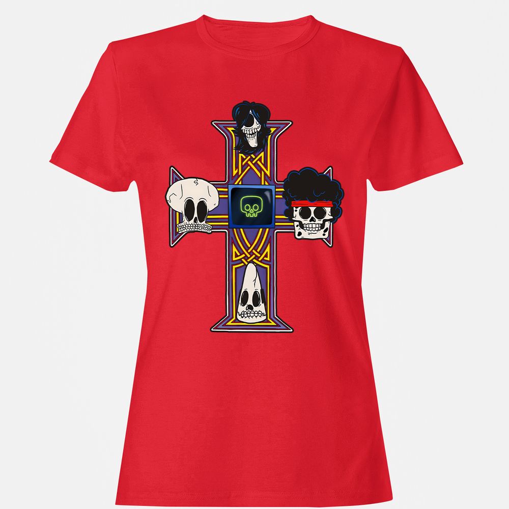 Women's T-Shirt - XS8XZQR2 - Red - 13