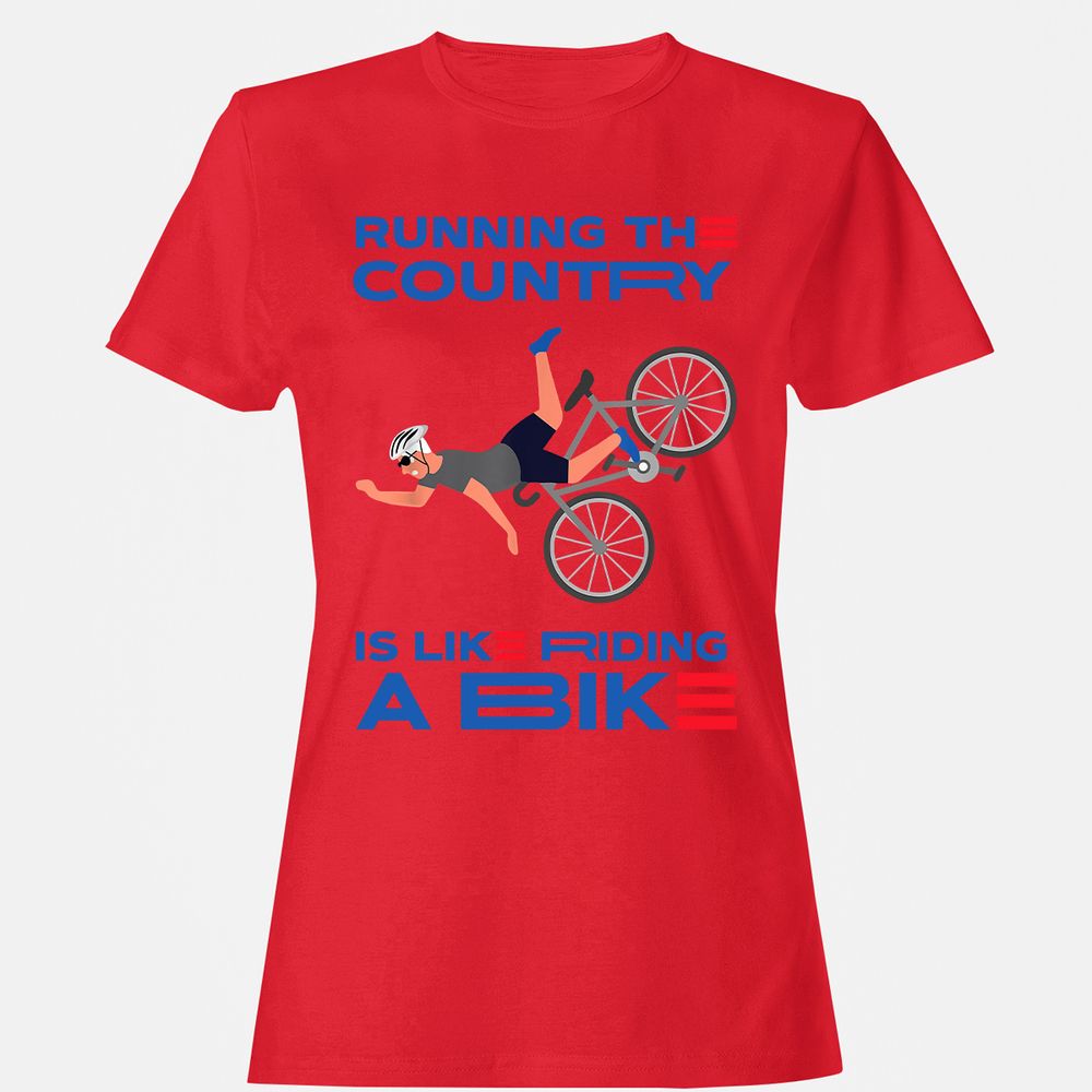 Women's T-Shirt - GGYBYPUF - Red - 13