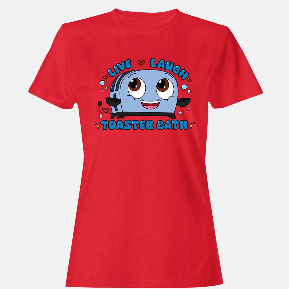Women's T-Shirt - JVFED5D3 - Red - 13