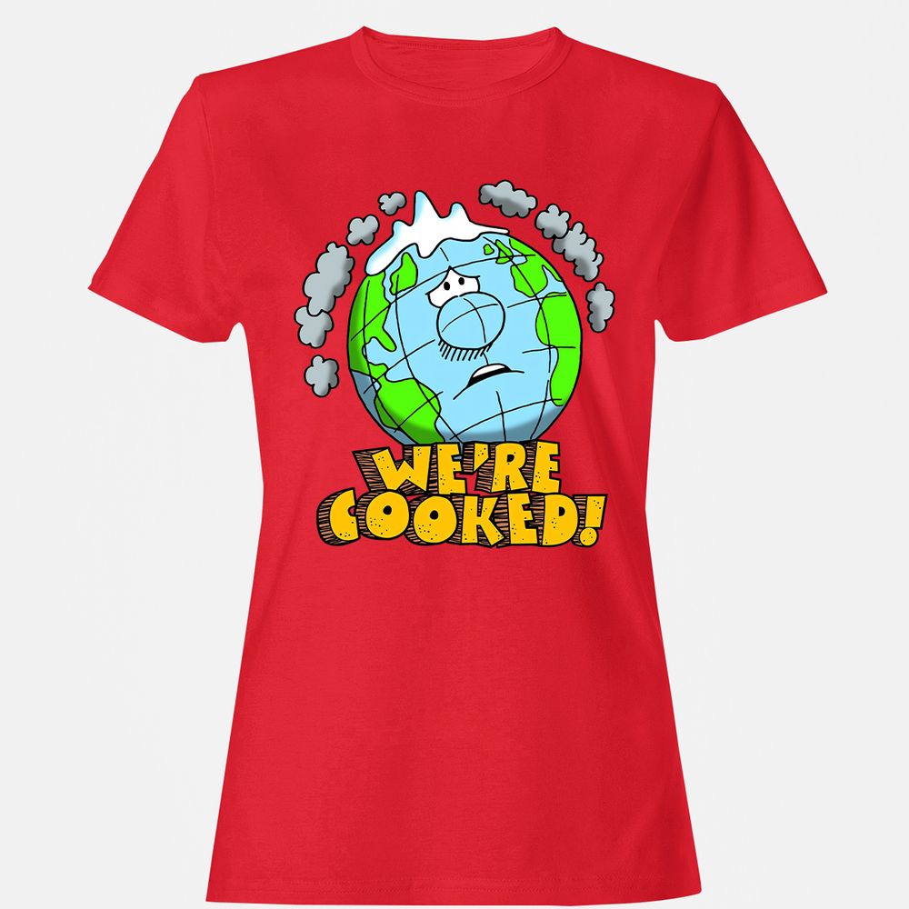 Women's T-Shirt - 8WGVK3BH - Red - 13