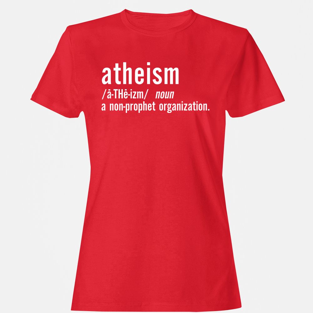 Women's T-Shirt - WEVD6UQJ - Red - 13