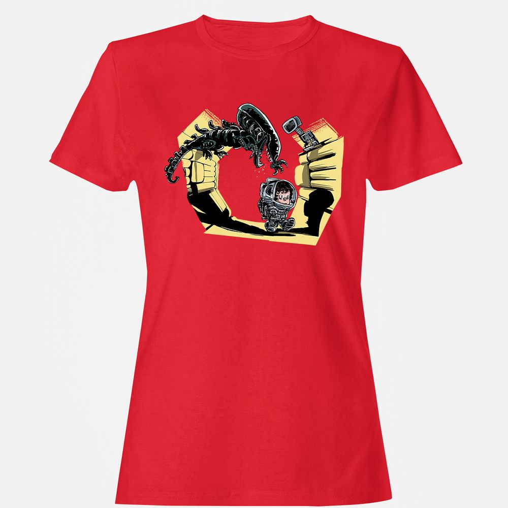 Women's T-Shirt - WZ4V24ZR - Red - 13