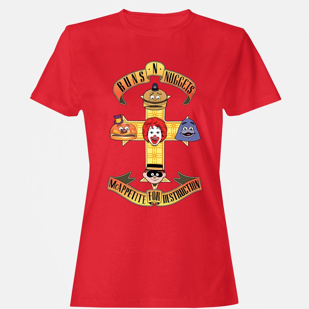 Women's T-Shirt - NHEDZLFH - Red - 13