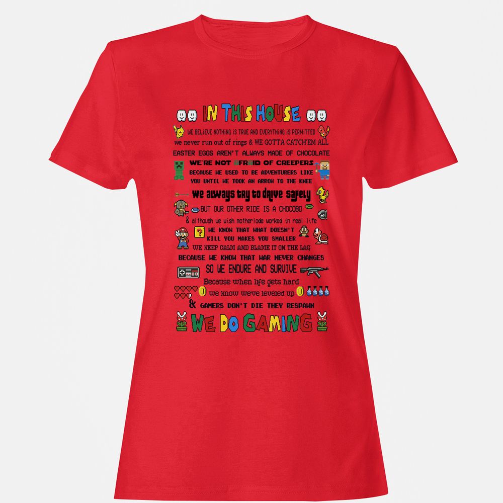 Women's T-Shirt - FKMJUM73 - Red - 13
