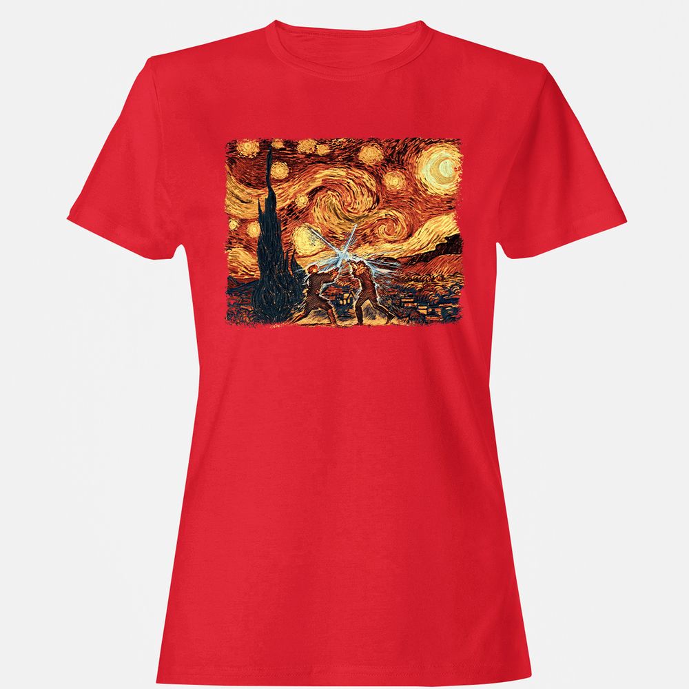 Women's T-Shirt - LQPU4JEM - Red - 13