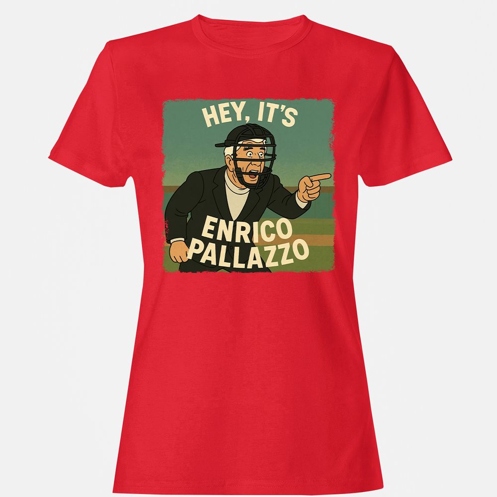 Women's T-Shirt - 8HG8J1WY - Red - 13