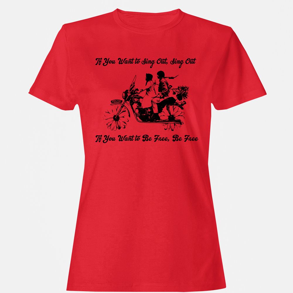 Women's T-Shirt - 827X2YW9 - Red - 13