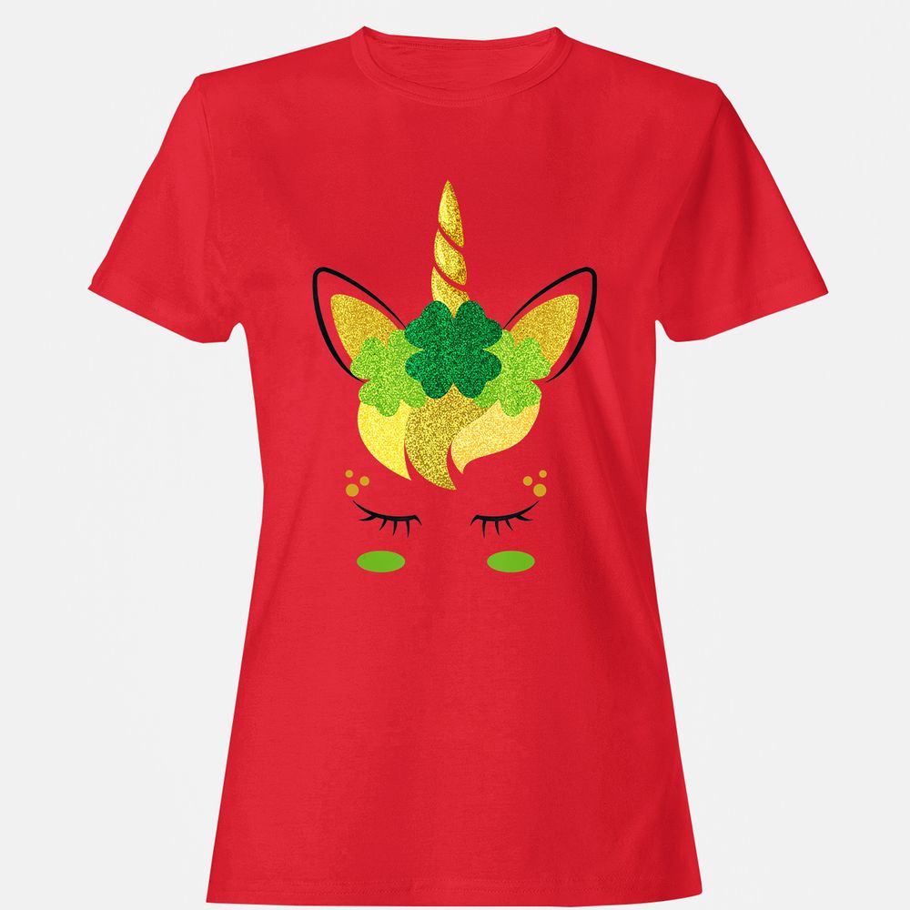 Women's T-Shirt - DP85UQ5K - Red - 13