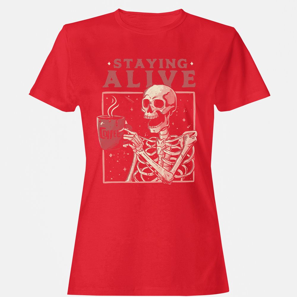 Women's T-Shirt - K69UMURU - Red - 13