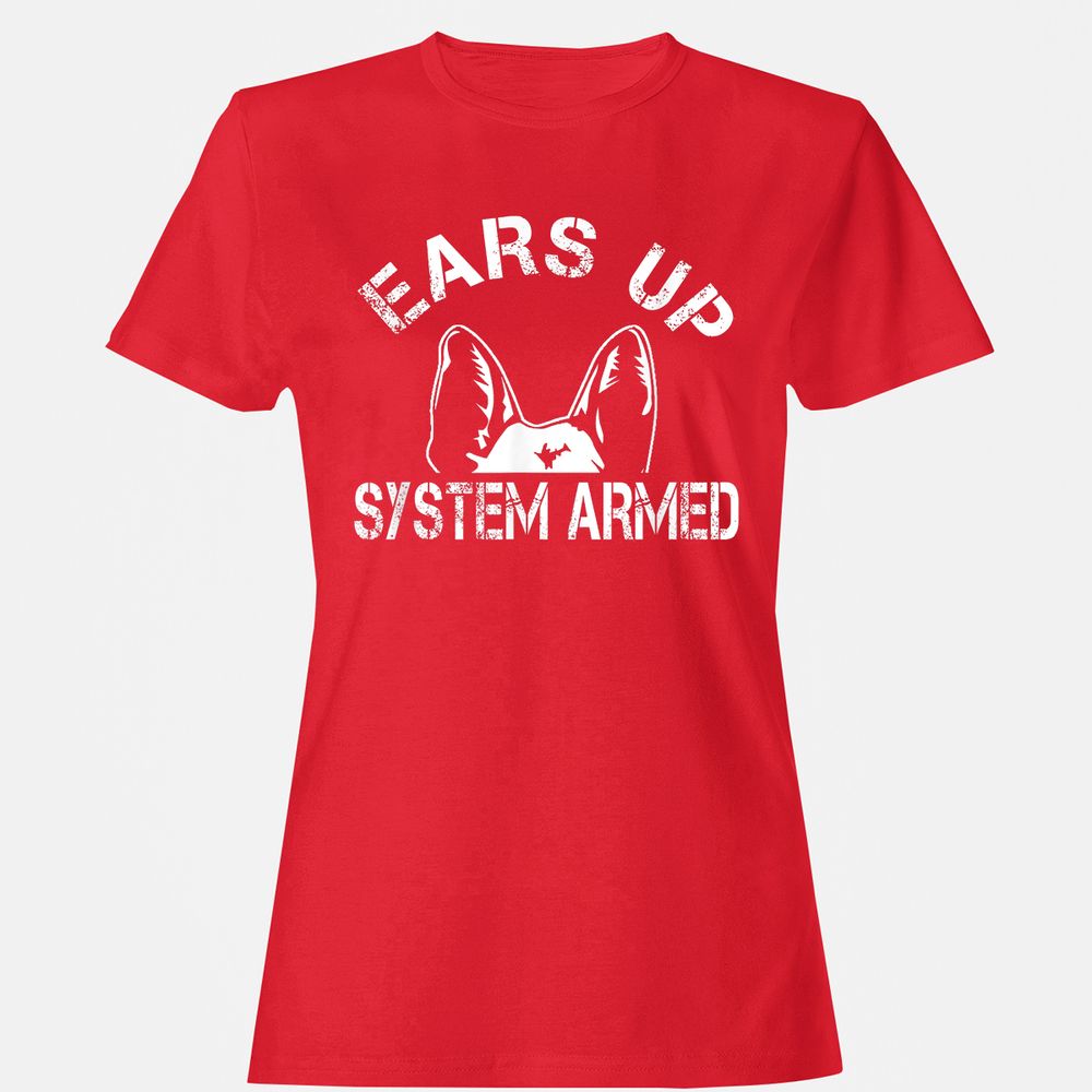 Women's T-Shirt - QJ4HUABL - Red - 13