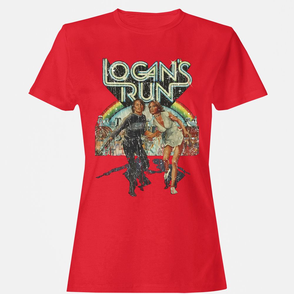 Women's T-Shirt - LA5HZS5D - Red - 13