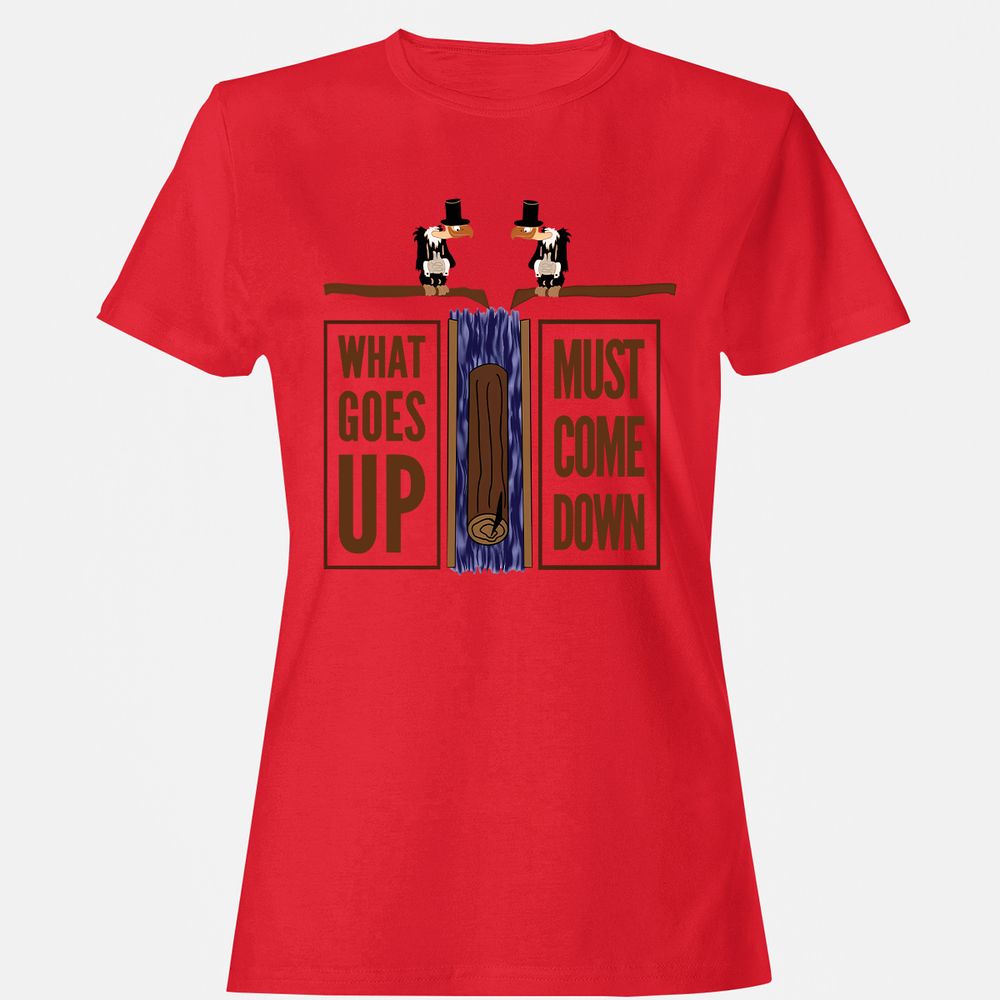 Women's T-Shirt - WM3HK6ZB - Red - 13