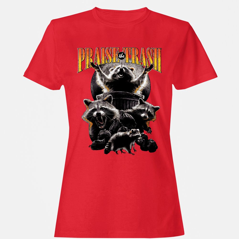 Women's T-Shirt - S5HHBF2G - Red - 13