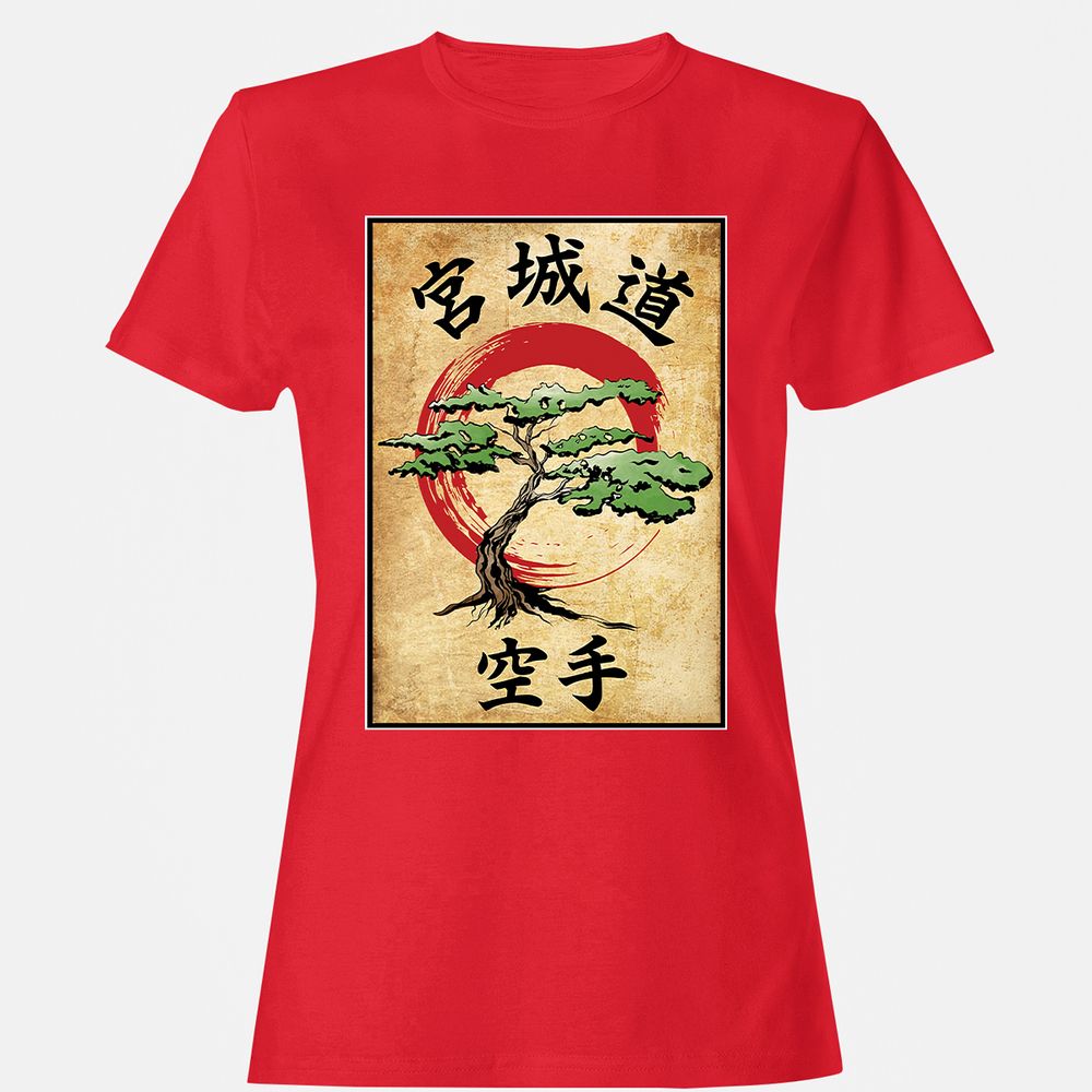 Women's T-Shirt - F5LJE2B2 - Red - 13