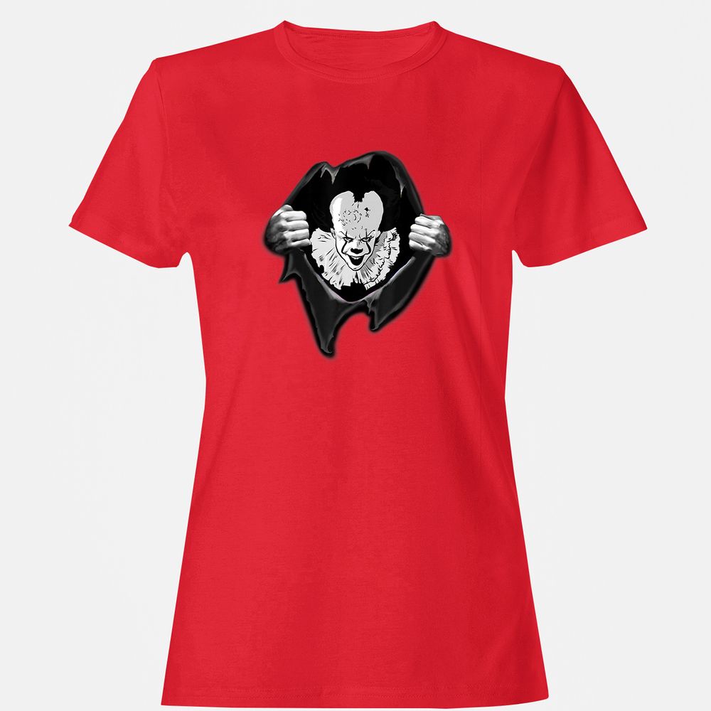 Women's T-Shirt - LQQMW3MS - Red - 13