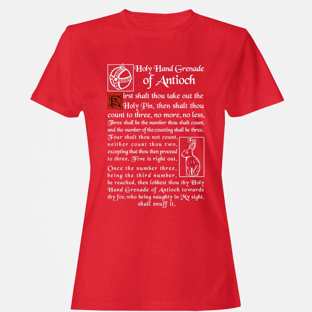 Women's T-Shirt - QKKVGXB8 - Red - 13