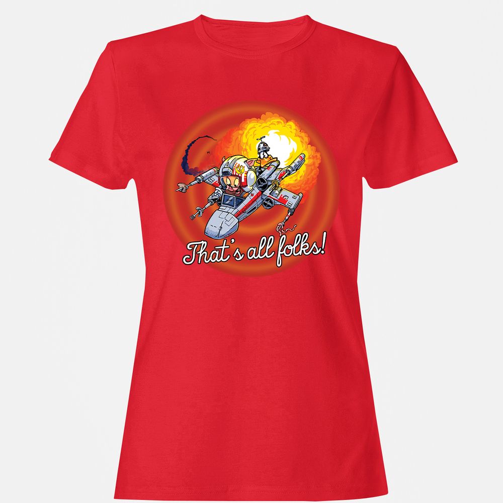 Women's T-Shirt - XYCDRAMH - Red - 13