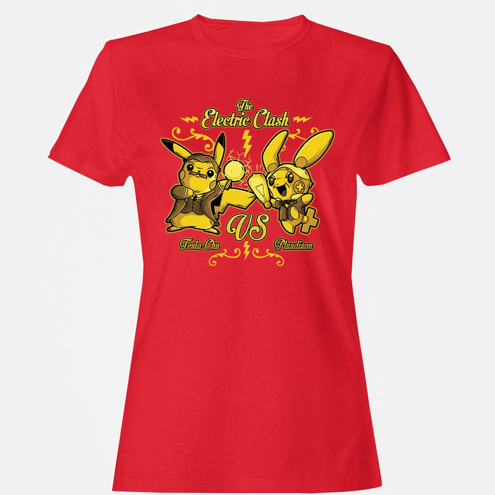 Women's T-Shirt - 9DYCUEJR - Red - 13