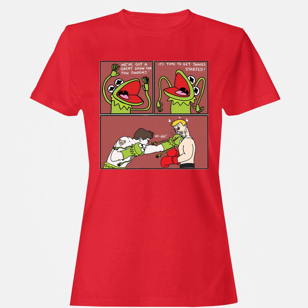 Women's T-Shirt - CU15X7N6 - Red - 13