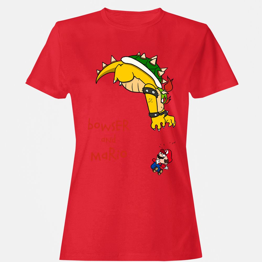 Women's T-Shirt - 3238GZ61 - Red - 13