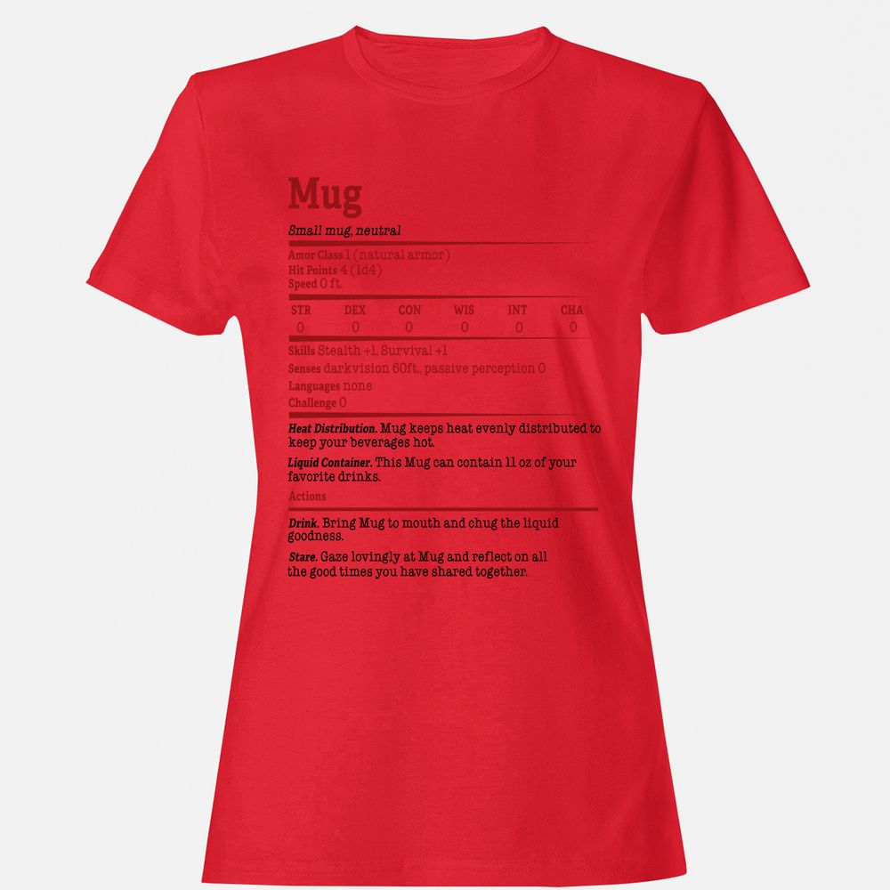 Women's T-Shirt - CH45TC35 - Red - 13