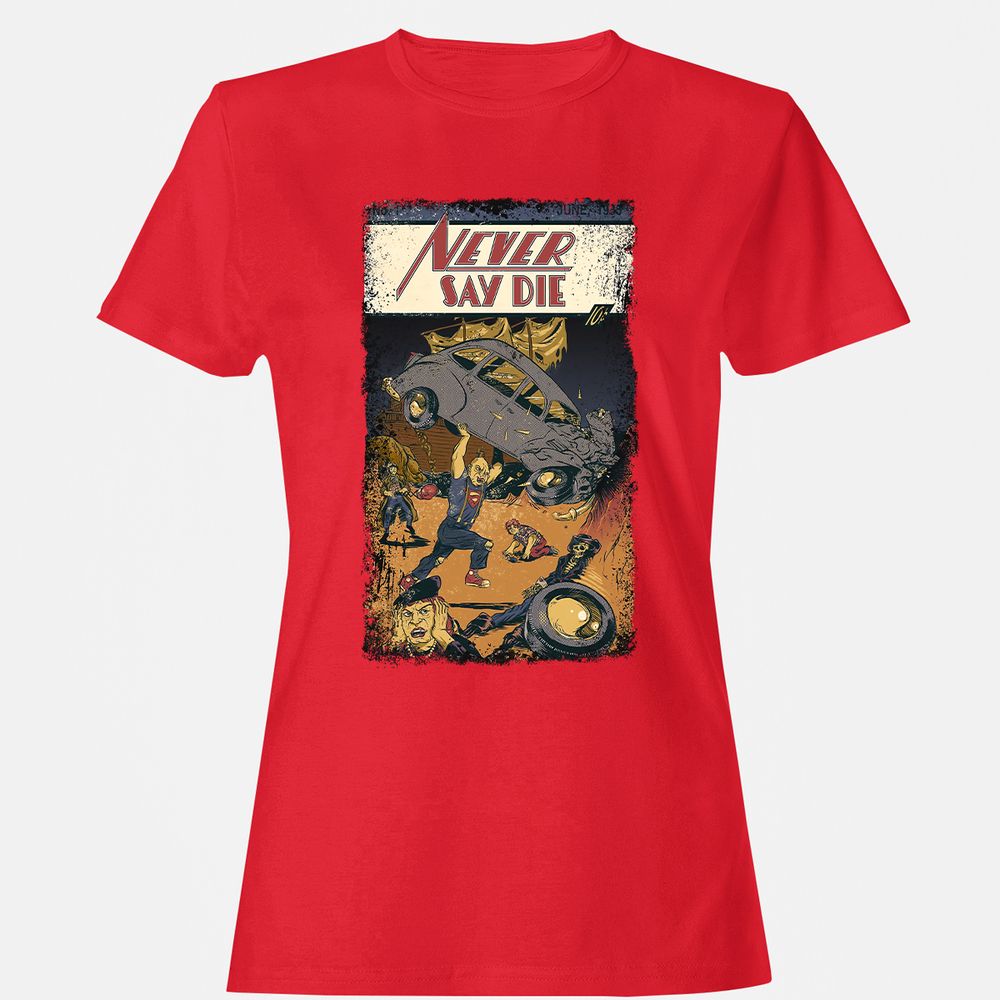 Women's T-Shirt - ECFX3S6A - Red - 13