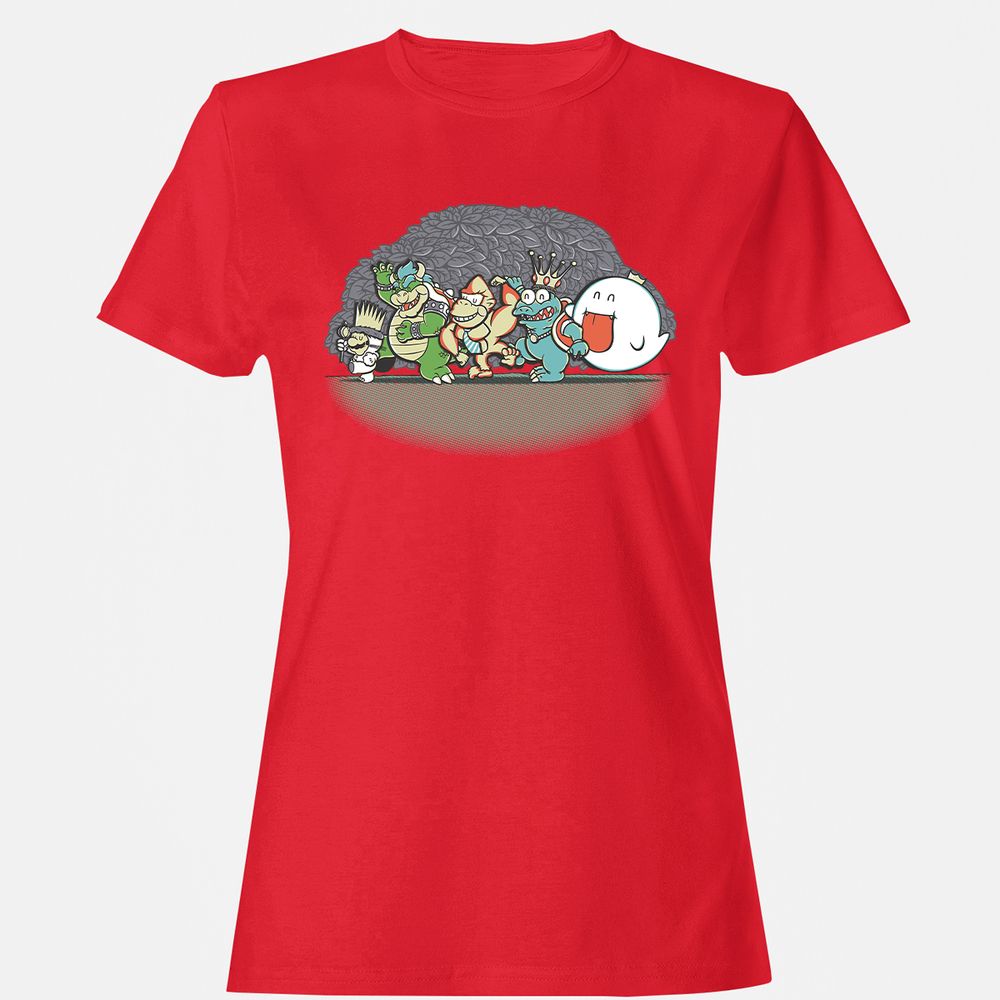 Women's T-Shirt - L663H7BJ - Red - 13