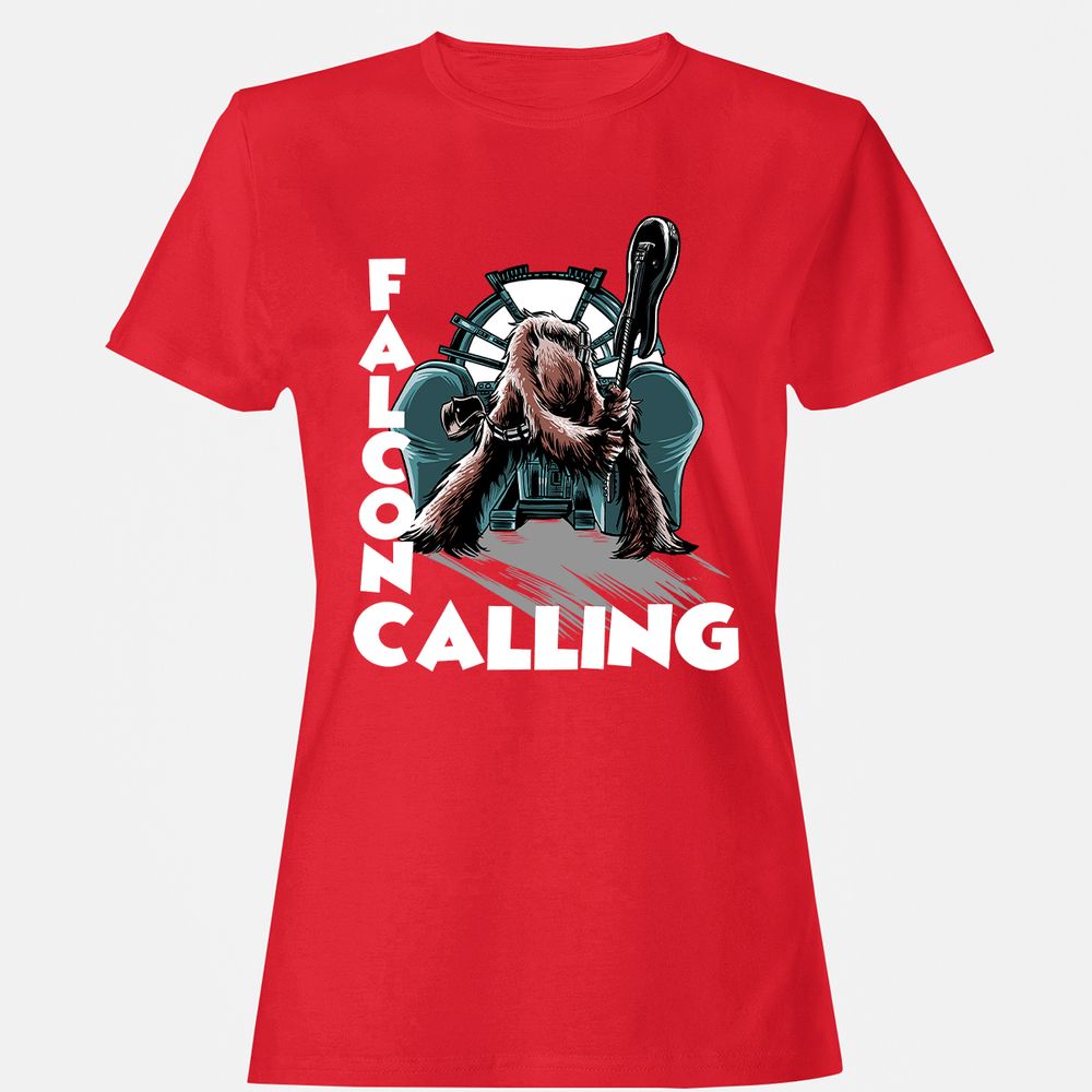 Women's T-Shirt - 7CNF13JQ - Red - 13