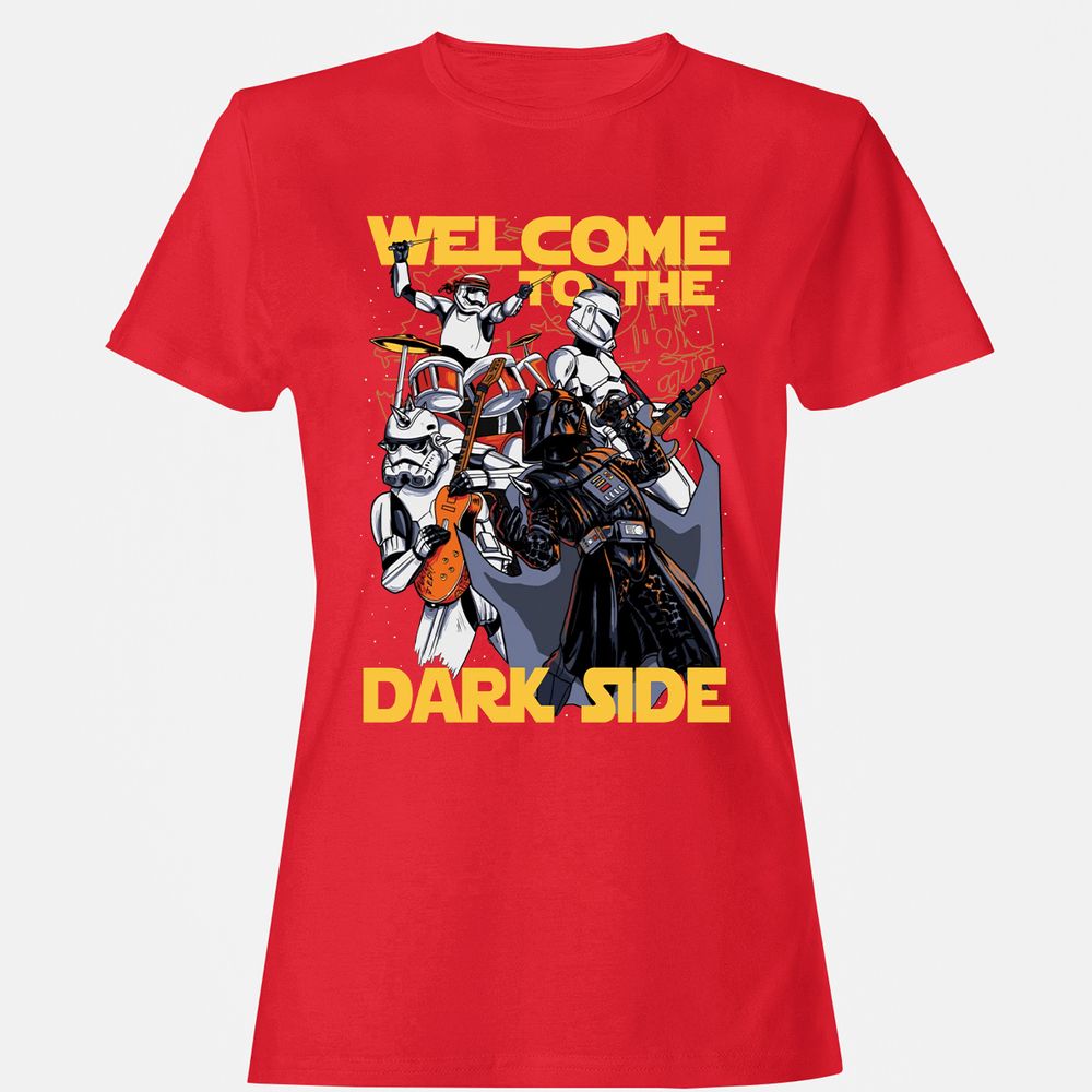 Women's T-Shirt - T6B9QAHD - Red - 13