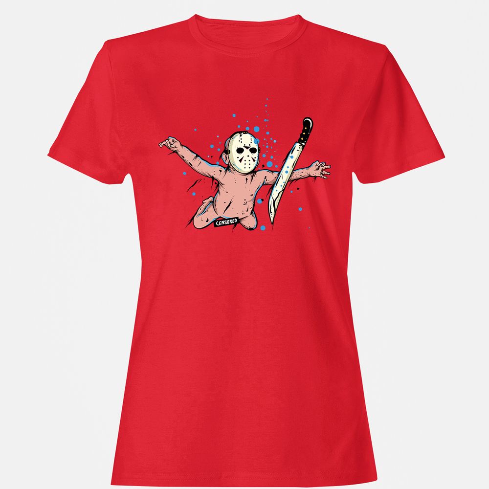 Women's T-Shirt - MD7MEVRW - Red - 13