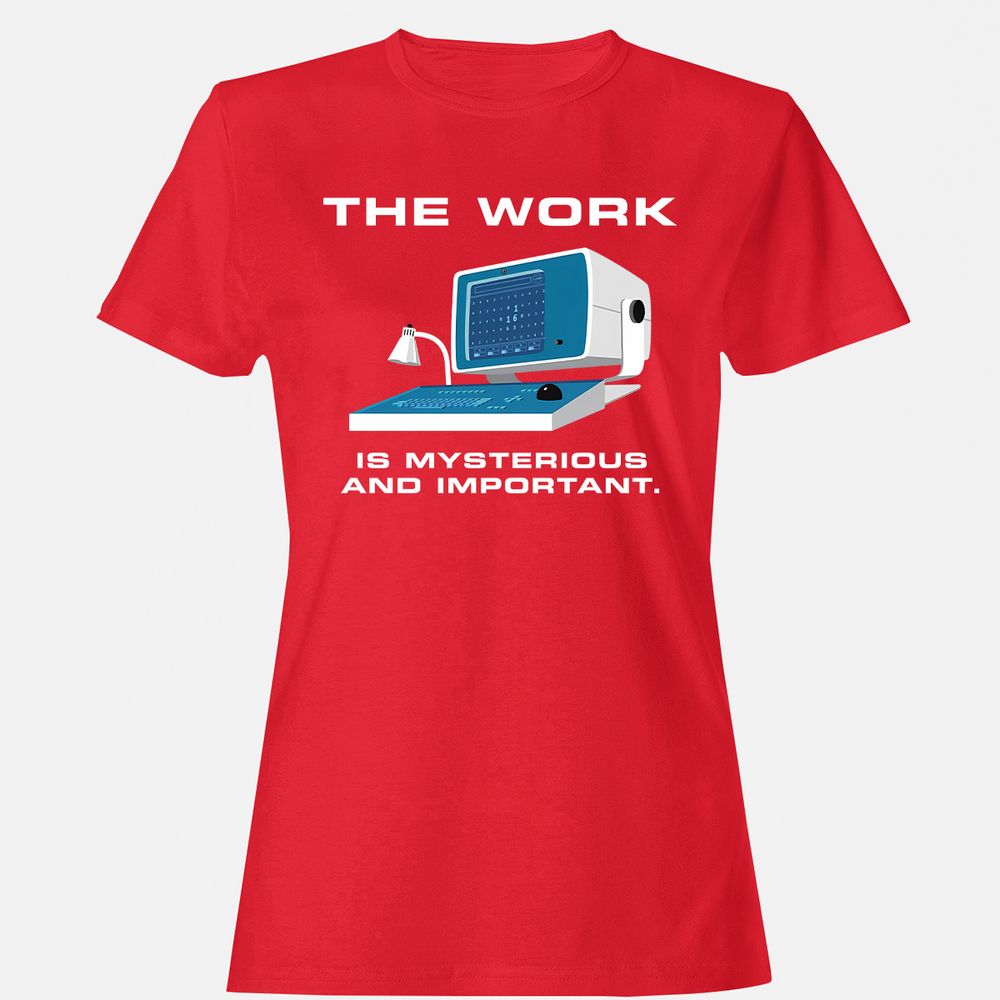 Women's T-Shirt - PMSHDBHQ - Red - 13