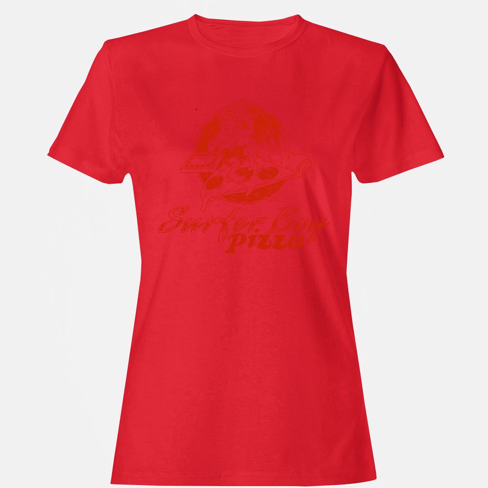 Women's T-Shirt - S5YMWWL6 - Red - 13