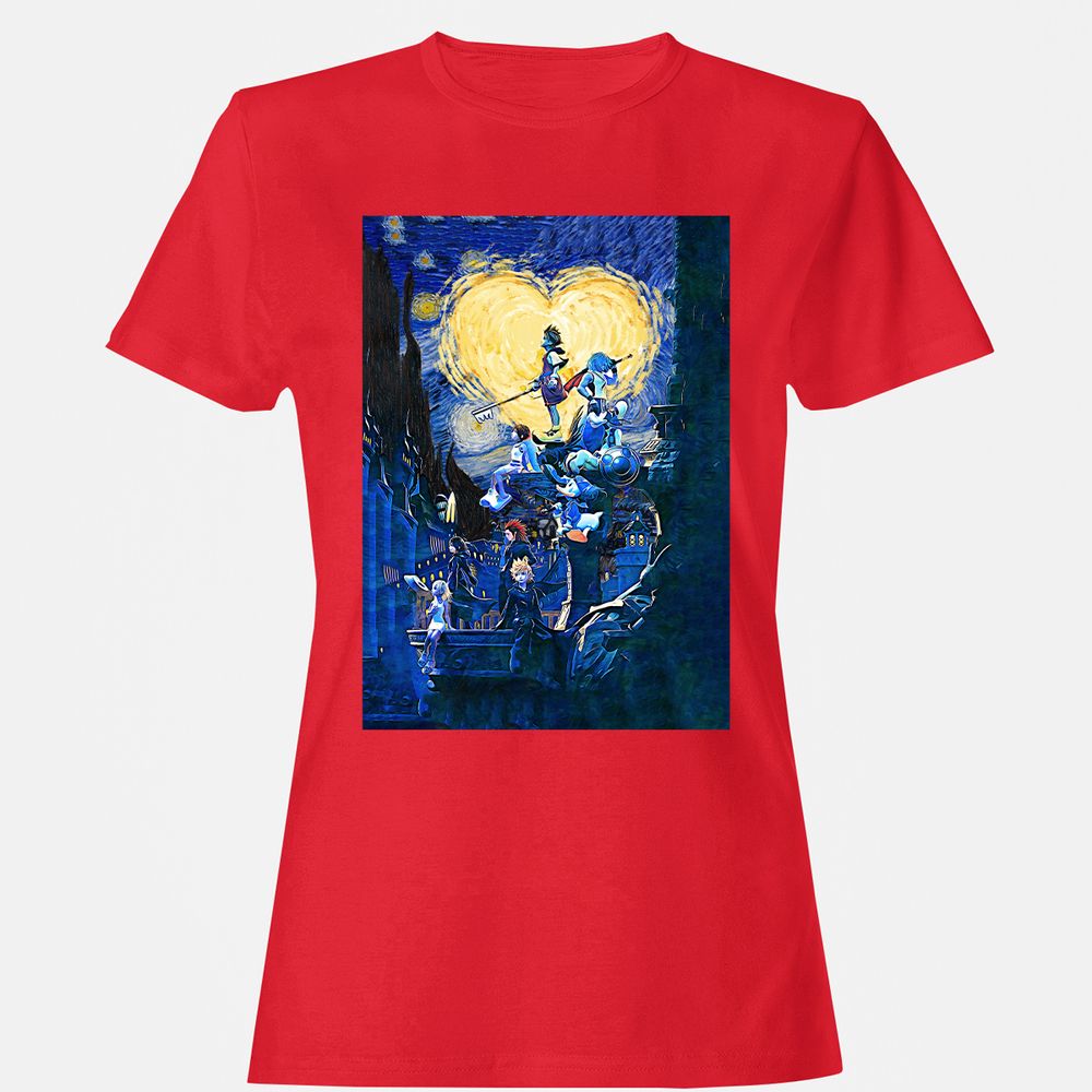 Women's T-Shirt - KF2GG6R9 - Red - 13